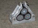 Aluminium Two Bolt Cable Cleats