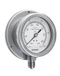 PRESSURE GAUGE
Dial Size 200 mm
Connection 1/2" Gas-M

Range 0/600 Kpa
Accuracy  class 1
Mounting  : Panel / 3 holes front flange / back connection
Case Type Open front
with blow-out rubber disc
Case material AISI304 St St
Case execution Dry IP55
Window methacrylate
"Zero stop" Internal on movement with elastic stop
Pointer Micrometric adjustable
Wetted parts  AISI316 St St