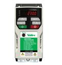 Unidrive M200 AC Drives
Heavy Duty Ratings: 0.33 hp to 150 hp (0.25 kW to 110 kW)
Normal Duty Ratings: 0.33 hp to 200 hp (0.25 kW to 132 kW)
Supply phases: Frame size 1 and 2: 110 V drives 1Ø,
230 V drives 1Ø or 3Ø; Frame size 7 and larger 3Ø;
460, 575 and 690 V drives 3Ø
Control connections: 3x Analog I/O, 5x Digital I/O, 1x Relay
Drive rating: IP21 / UL open class as standard
Keypad: Fixed LED
Option slots: 1 (frame size 2 and above)
Parameter cloning via: PC tools, SD card

M200-06400470A  - 22/30KW  - Inverter