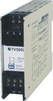 TS 500EX isolation amplifier for conversion and isolation
 from digital switching signals from potentially explosive atmospheres
 Areas with EX protection ATEX II (1) G [Ex ia] IIC/IIB or (1) D
 [Ex iaD], Version: 2R= 2-channel with relay output (changeover contact)
 <253VAC <100VA <2A; <100V DC <50W <2A; max.
 Switching frequency: 5 Hz; max. switching delay 50 ms), 5 = auxiliary voltage
 24 V DC ±15 %
 - See datasheet for further information 