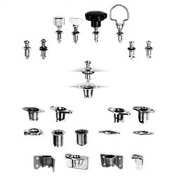 2600-8sw Verschlusszapfen Mit Flügel Stahl, Rostfrei