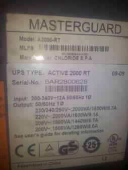 A2000-Rt / Ups (2kva)