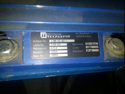 2.85 02 40.1 / Fabr. Nr. : 0862 - Pompa