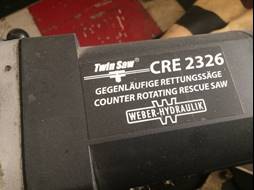 Cre 2326  -  Gegenläufige Rettungssäge /  Çift Biçakli Testere