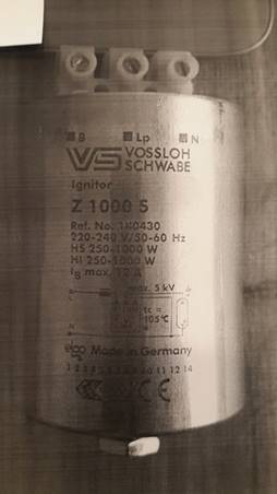 Z 1000 S / Ignitor / Ref No. : 140430