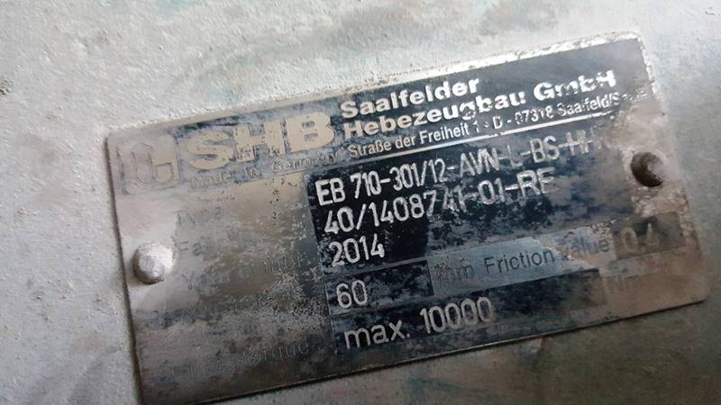 Shb Saalfelder Hebezeugbau